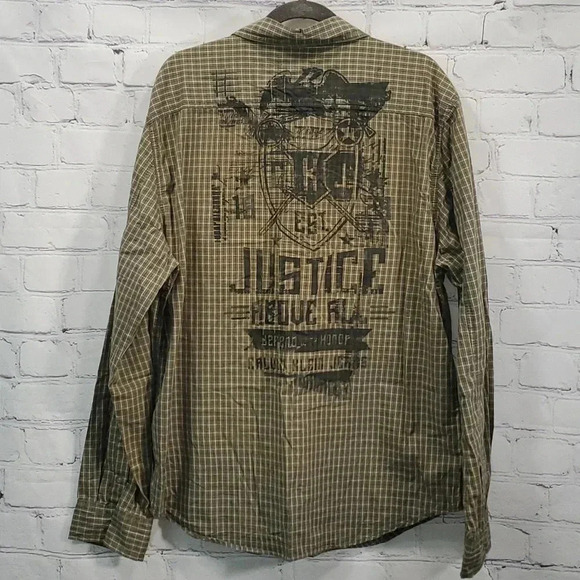 Calvin Klein Jeans Button Down Shirt Size XL - Picture 11 of 15